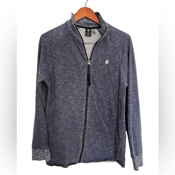 G-Star RAW Blue light Zip-Up Jacket size medium - Picture 1 of 5
